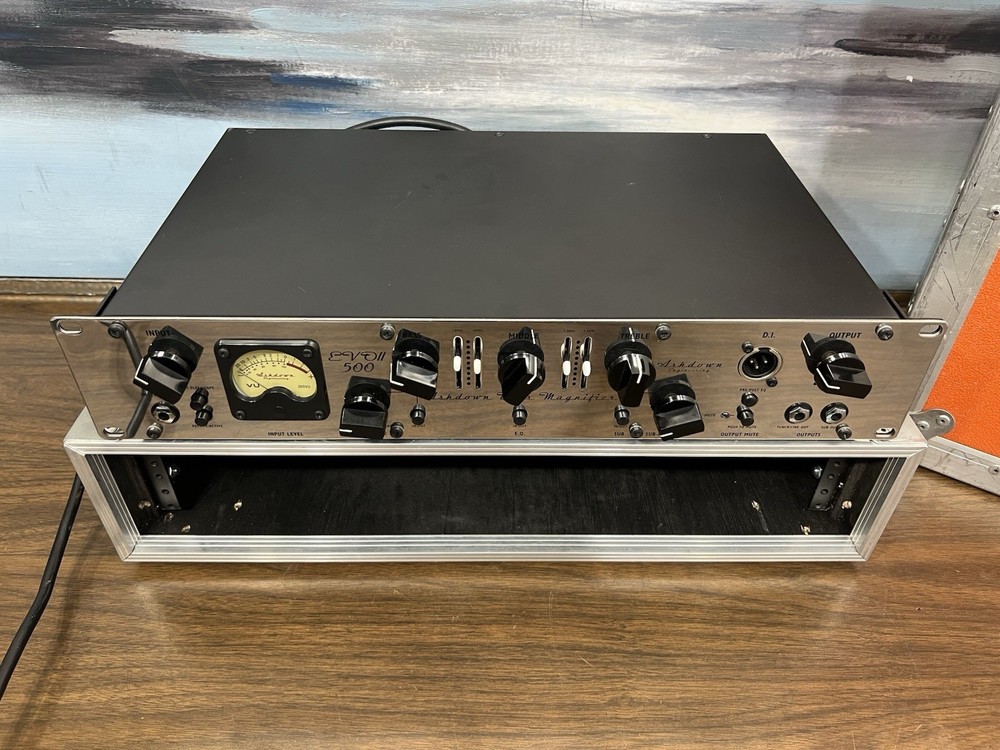 Ashdown ABM-EVO II 500 - WORKING GREAT (Bass Head With Case )