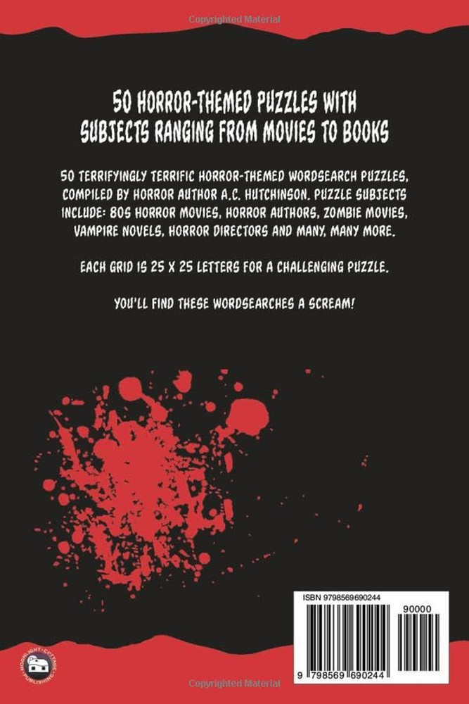 Horror-Themed Wordsearches