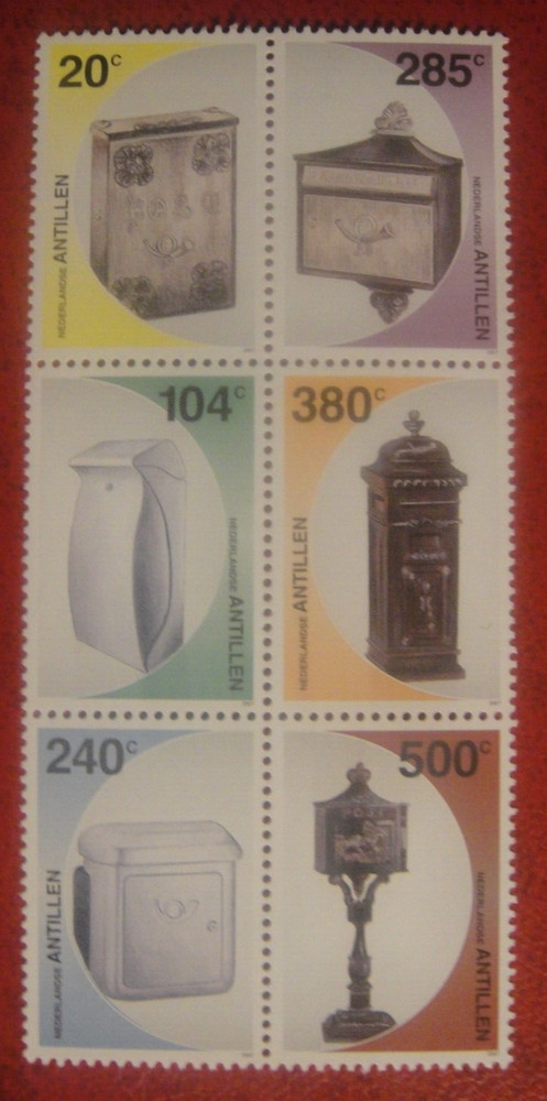 Netherlandse Antilles 2007. Mail Boxes. Mint Unhinged.