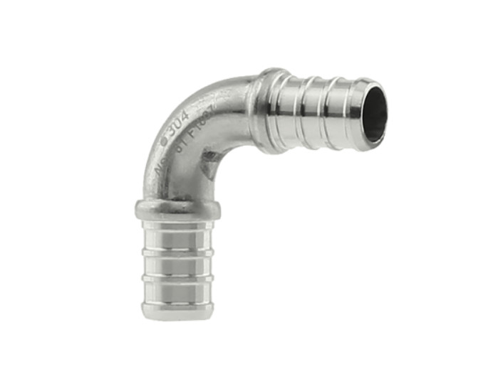 Stainless Steel Pex 90 Elbow 1"