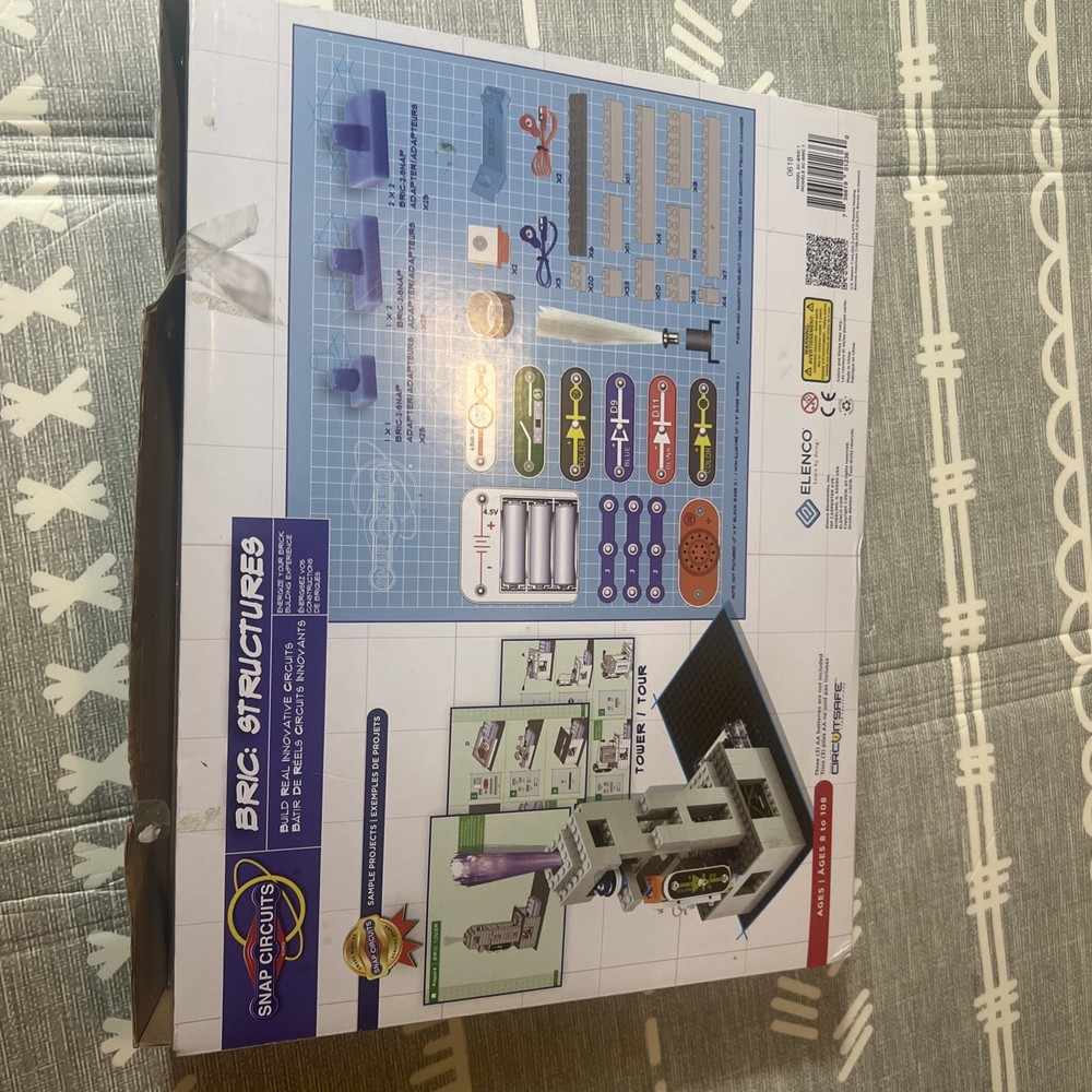 Snap Circuits BRIC Structures Science Kit Electrical STEM STEAM Replacement