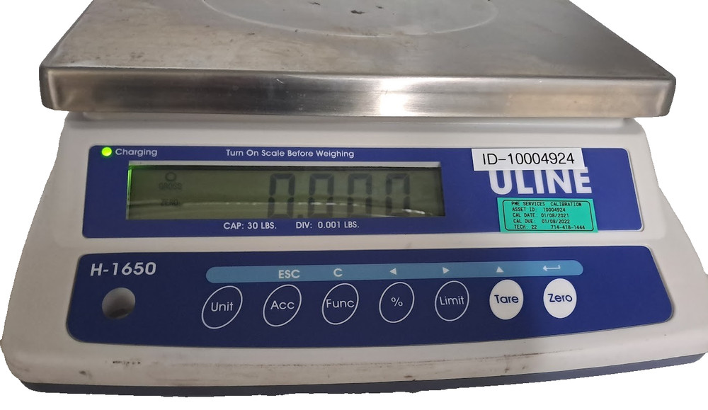 Uline Easy-Count Digital Scale H-1650- 30 lbs.