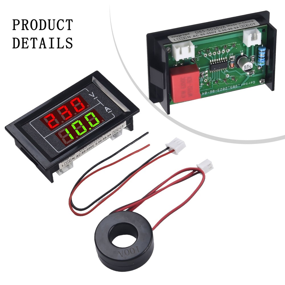 Weight Meter Voltage Measurement Error Voltage Current Meter Current Range