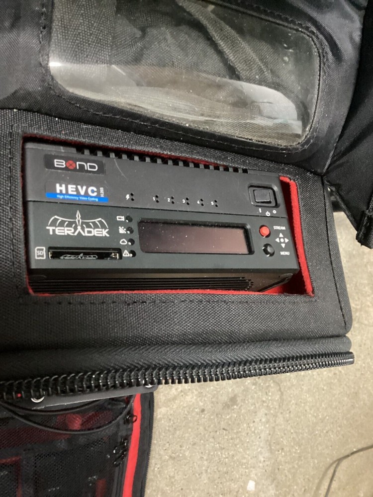 Teradek Bond 759 & Nodes - HEVC/AVC Backpack + MPEG-TS - includes Power Supply
