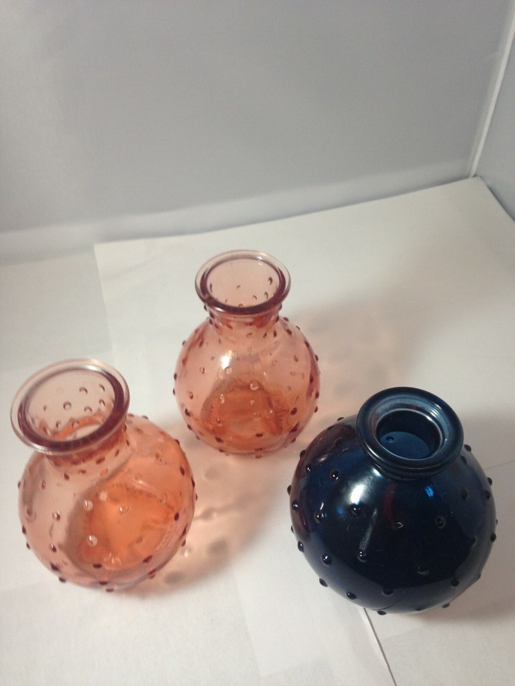 3 pc Mini Bud Vases - Bullseye's Playground