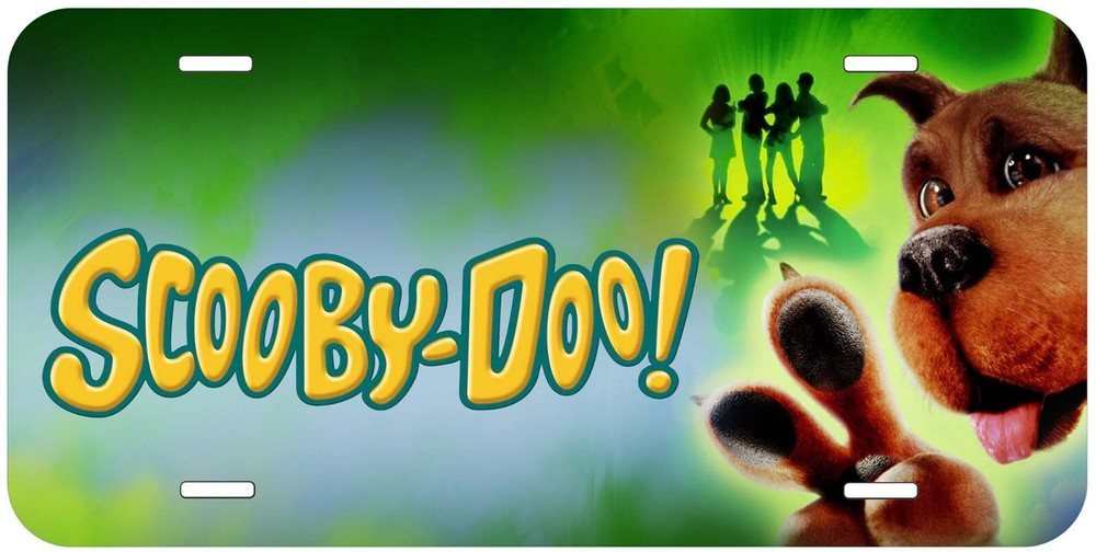 Scoob! Aluminum Novelty Auto License Plate