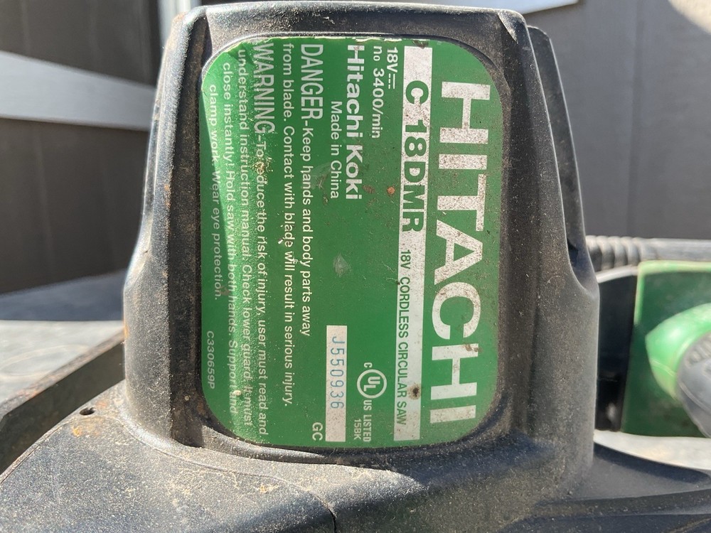 Hitachi C18DMR Circular Saw Tool Only