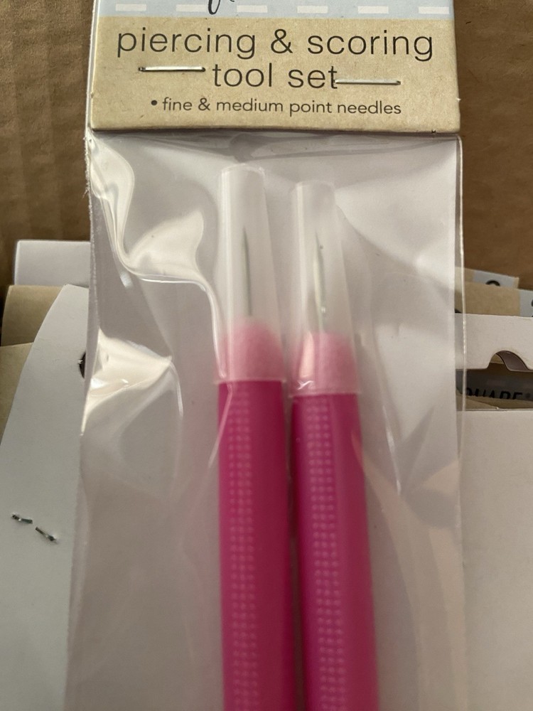 Greenbrier 2-Piece Piercing & Scoring Tool Set - Fine & Medium Point - 5.265 ...