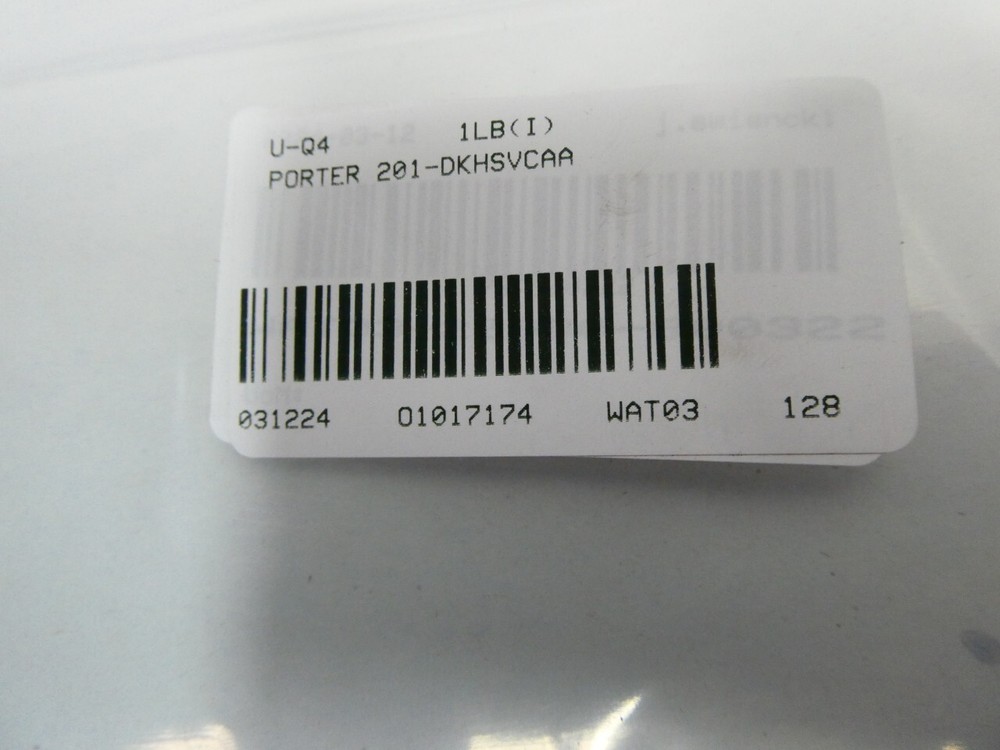 Porter 201-DKHSVCAA Mass Flow Meter