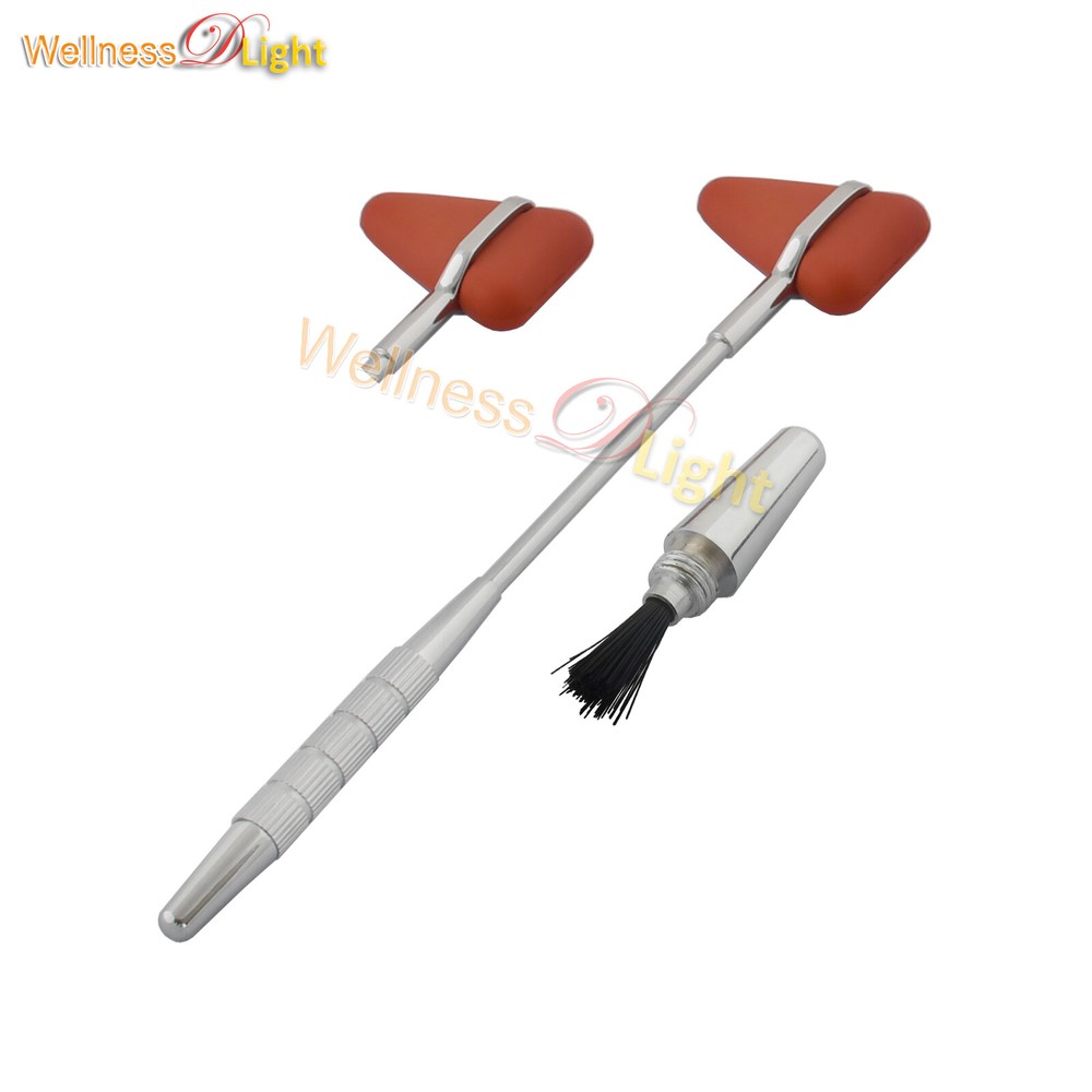 Taylor Percussion (Reflex) Hammer with Pin & Brush Surgical Instruments
