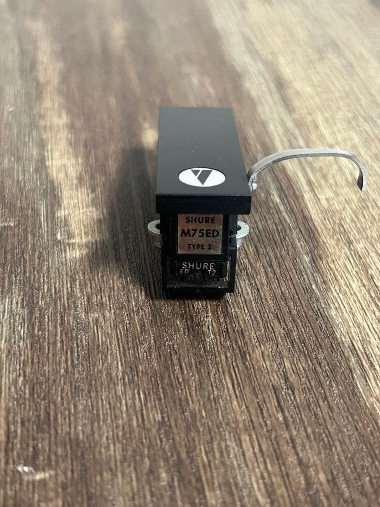 Shure M75ED TYPE 2 MM Cartridge with Audio Technica Shell - Untested
