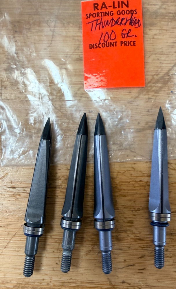 Thunderhead 100 Grain Broadhead 4 Pack (No Blades)