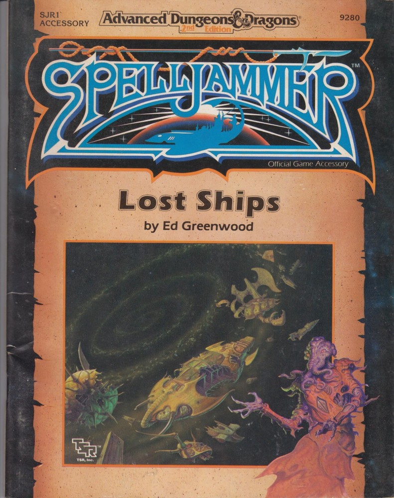 TSR Spelljammer Lost Ships - 2e Advanced Dungeons and Dragons AD&D