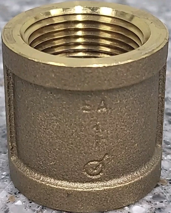 BRASS 1" FNPT BRASS COUPLING