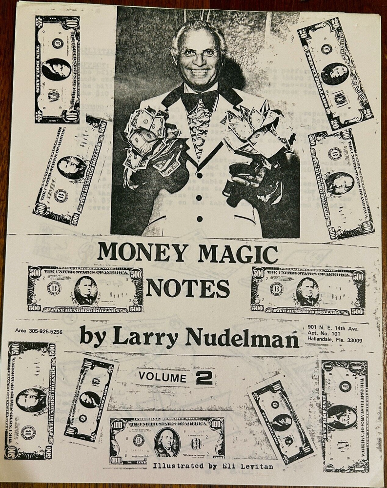 Money Magic Notes, Larry Nudelman, 4 Issues