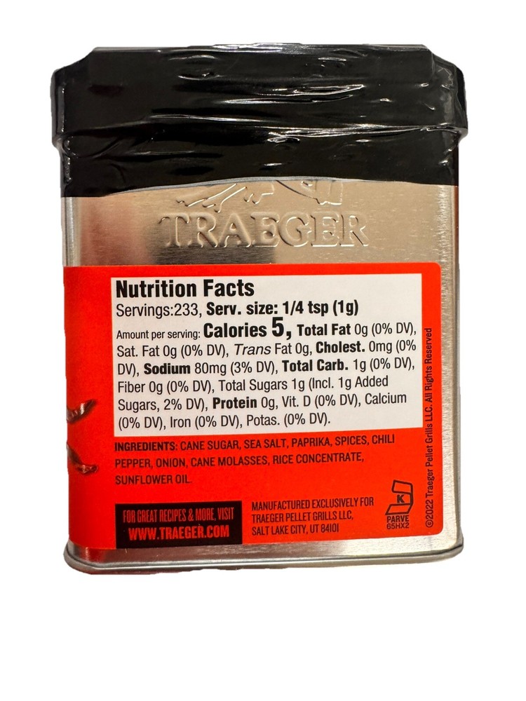 Traeger Rub 4 Pack: Beef Rub, Traeger Rub, Chicken Rub, Burger Rub