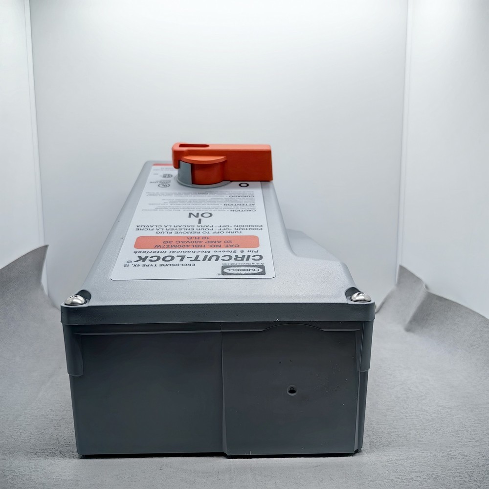 Hubbell Mechanical Interlock Device HBL420MI7W #CA