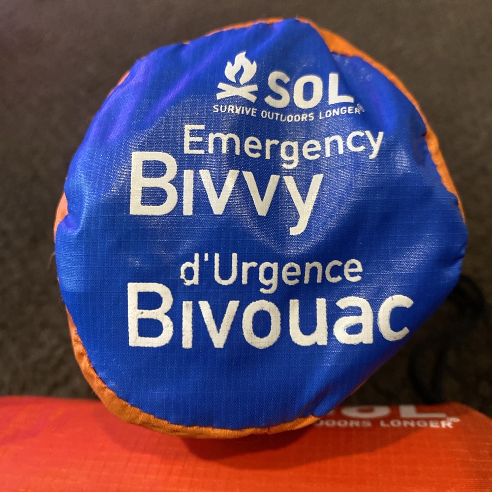 Sol Bivvy Emergency Sheets 1-Regular With Whistle And 1-XL