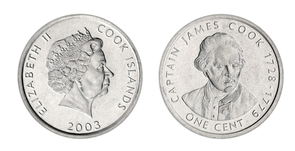 Cook Islands 1 Cent, 2003, KM #419, Mint