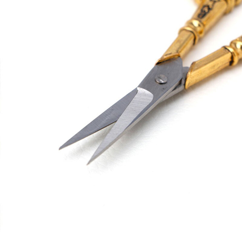 Plum Blossom Sharp Scissor Needlework Shears Fabric Cuts Art Work & Everyday Use