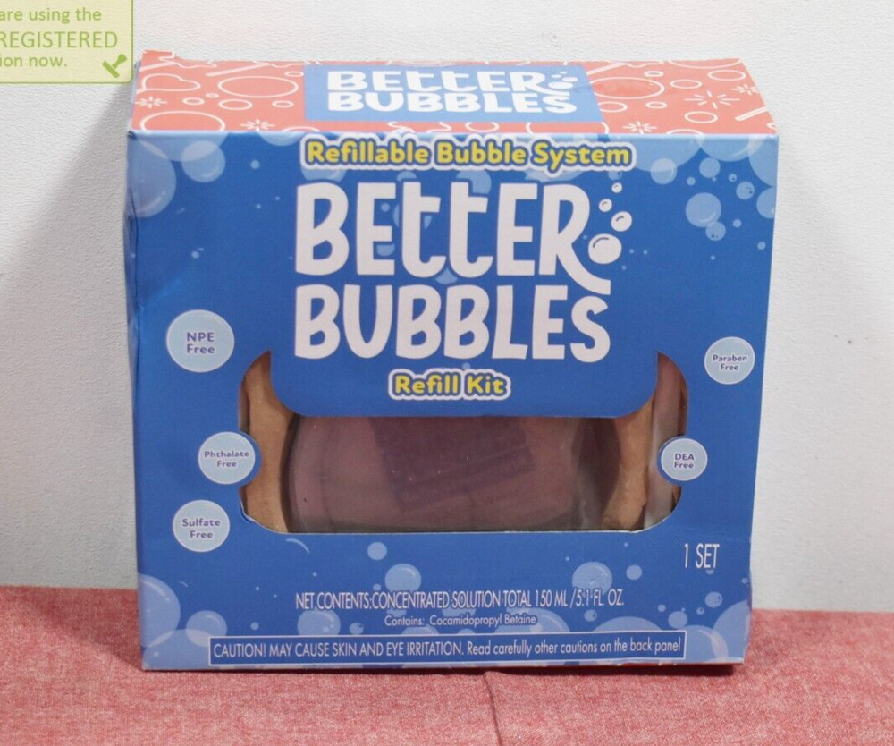 Better Bubbles Refill Kit 6pk