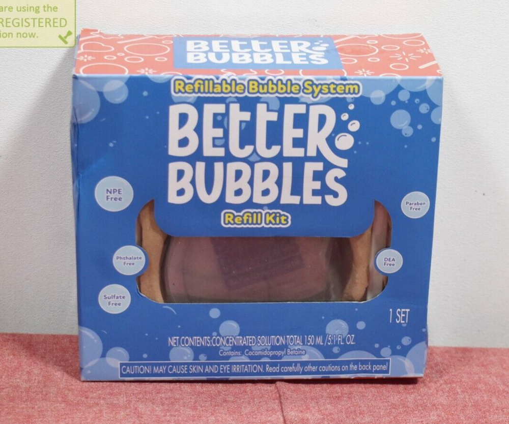 Better Bubbles Refill Kit 6pk