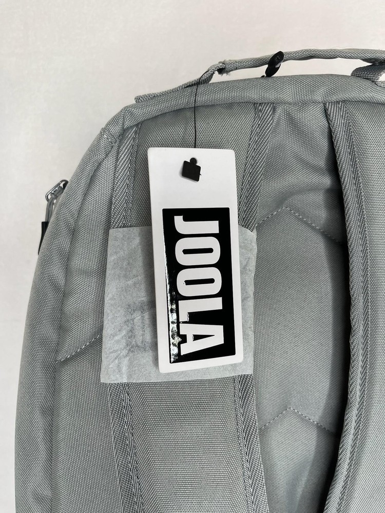 Joola Backpack Gray Vision II Soft Case Laptop Shoe Compartment Mens Daypack NEW