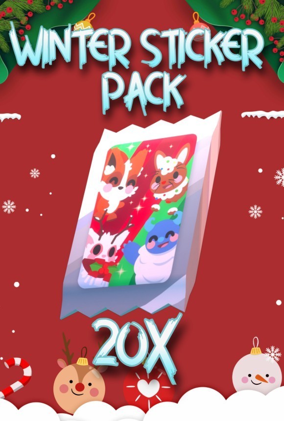 Winter 2025 Sticker Pack FAST DELIVERY!