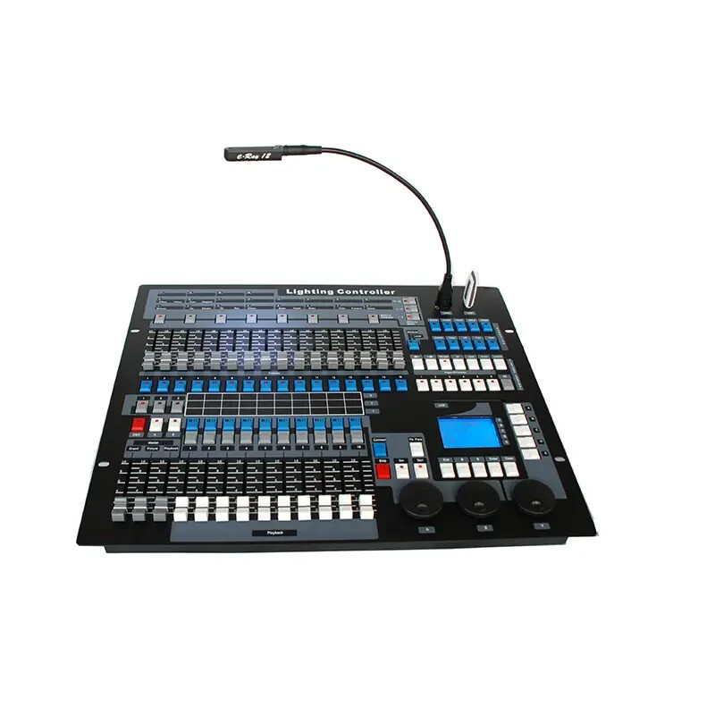DMX 1024 channels Stage Lighting controller DJ console Equipment W/Flight Case