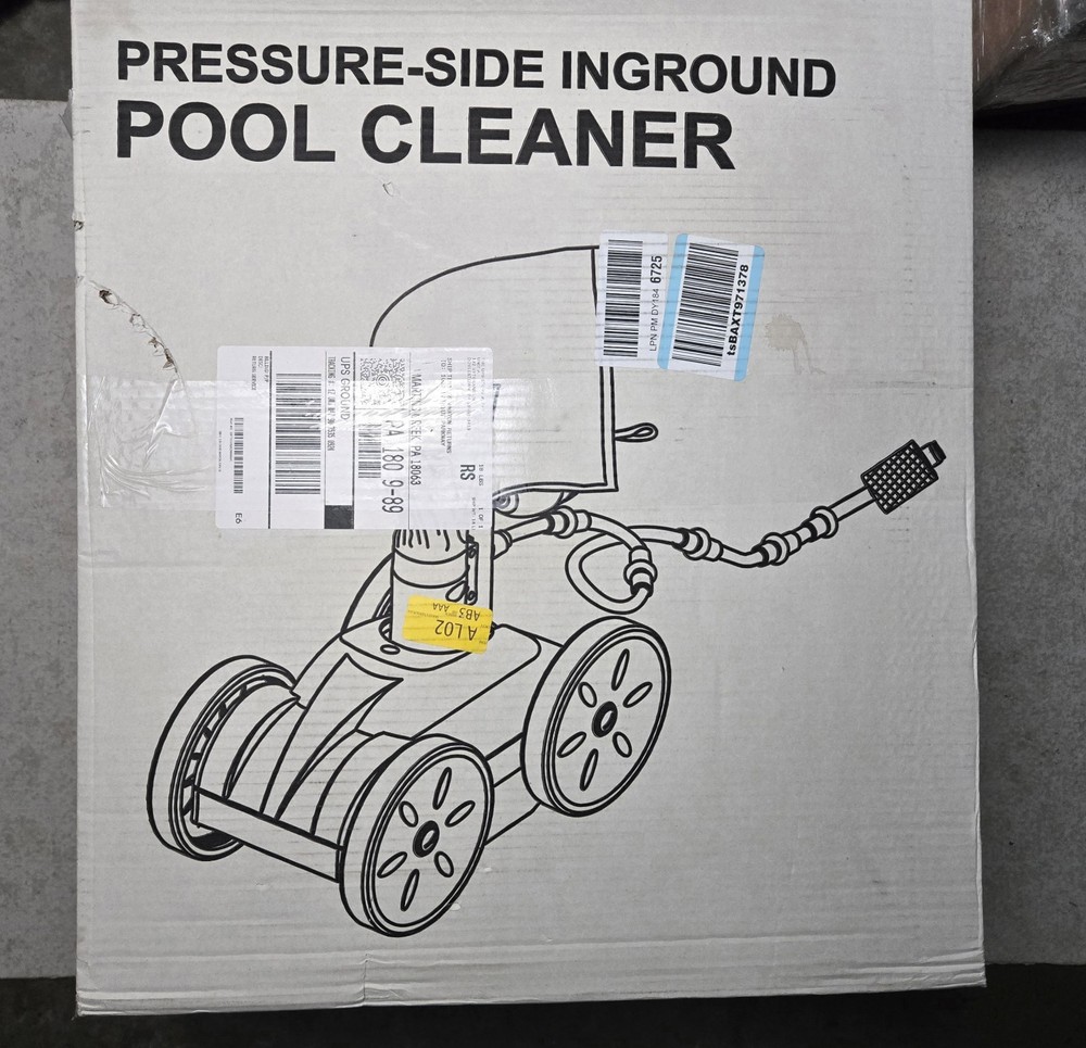 Ap2000 Pool Pressure Side Sweeper Cleaner Four-Wheel Design