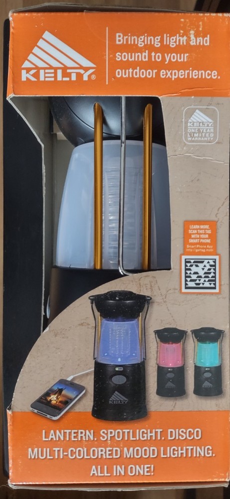 Kelty Camping Lantern Mp3 Multi Color Changing