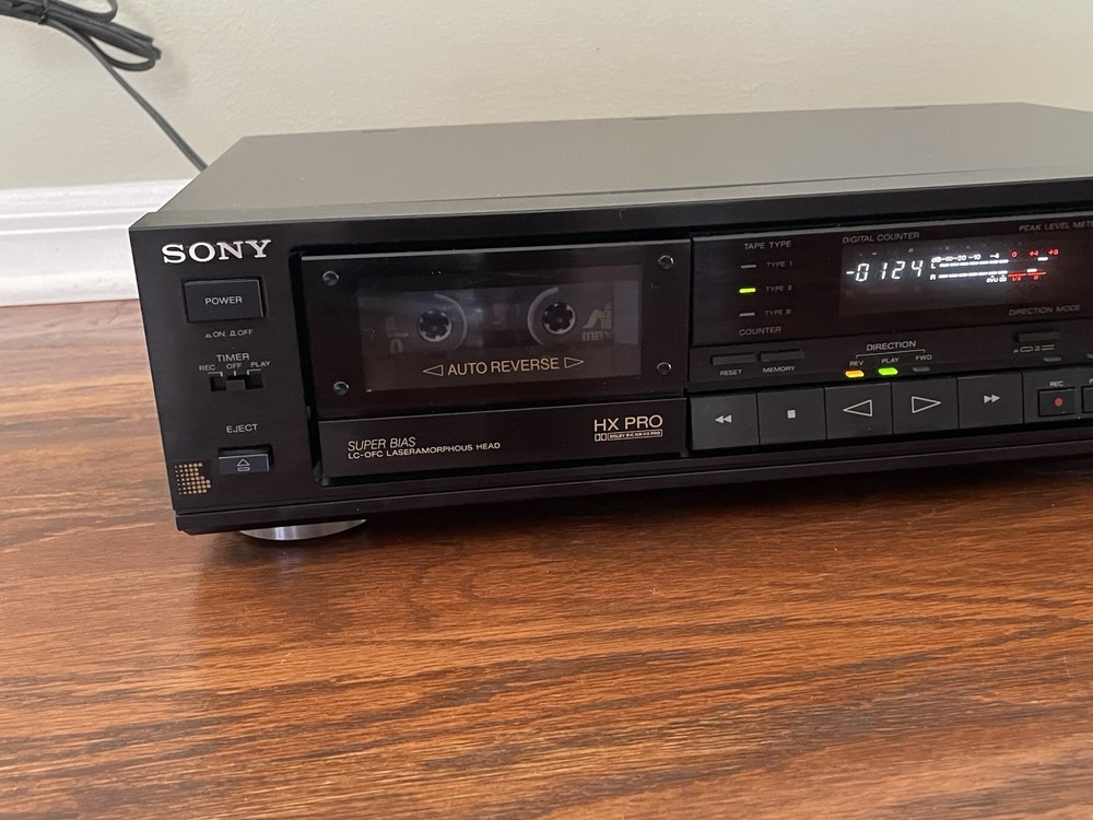 Sony RX-55ES Stereo Cassette Deck (SERVICED)