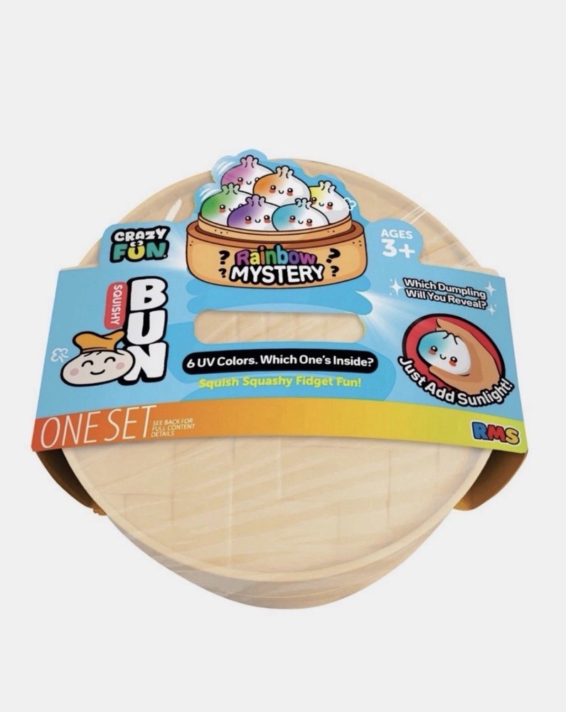 Squishy Bun Rainbow Mystery NEW Dumpling