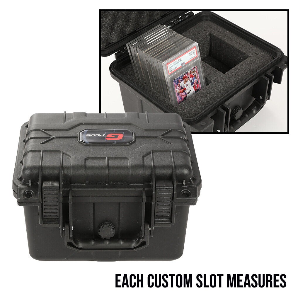 Graded Card Storage Box Weatherproof Case Slab Holder Protector