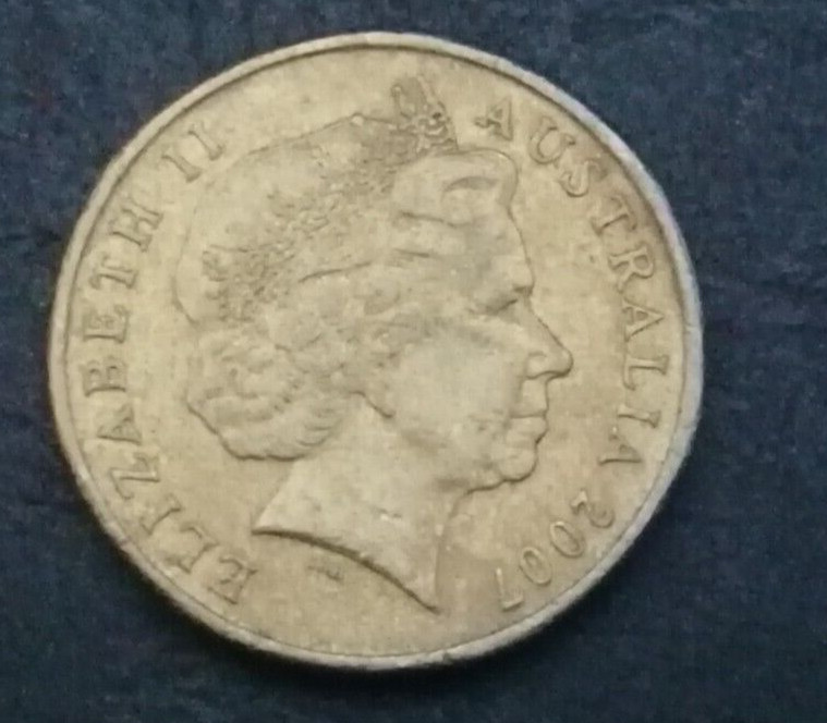 AUSTRALIA  2007  COIN  ,  1  DOLLAR