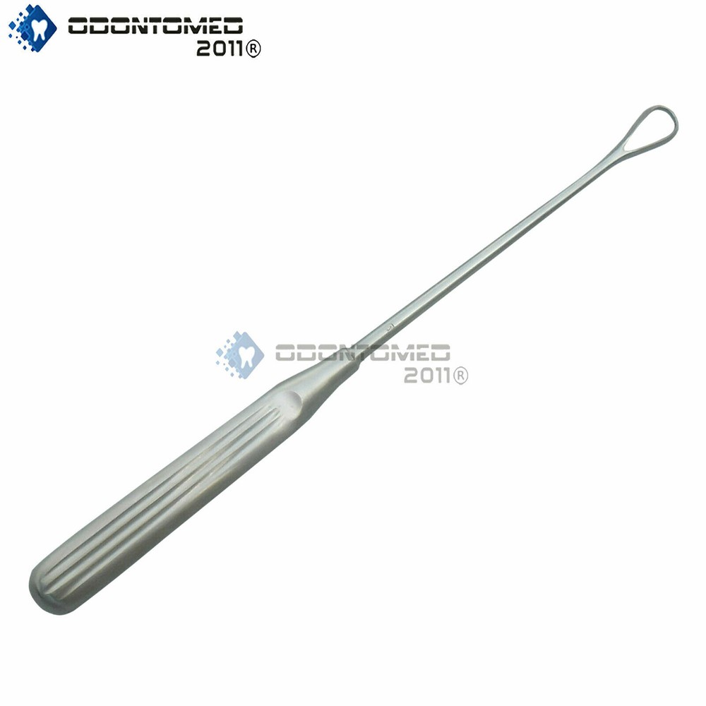Sims Uterine Curettes 11" # 5 Sharp Blade OB/GYN Surgical Instruments