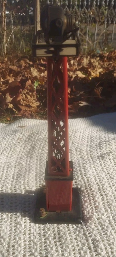 Marx Dual Floodlight Spotlight Tower Red