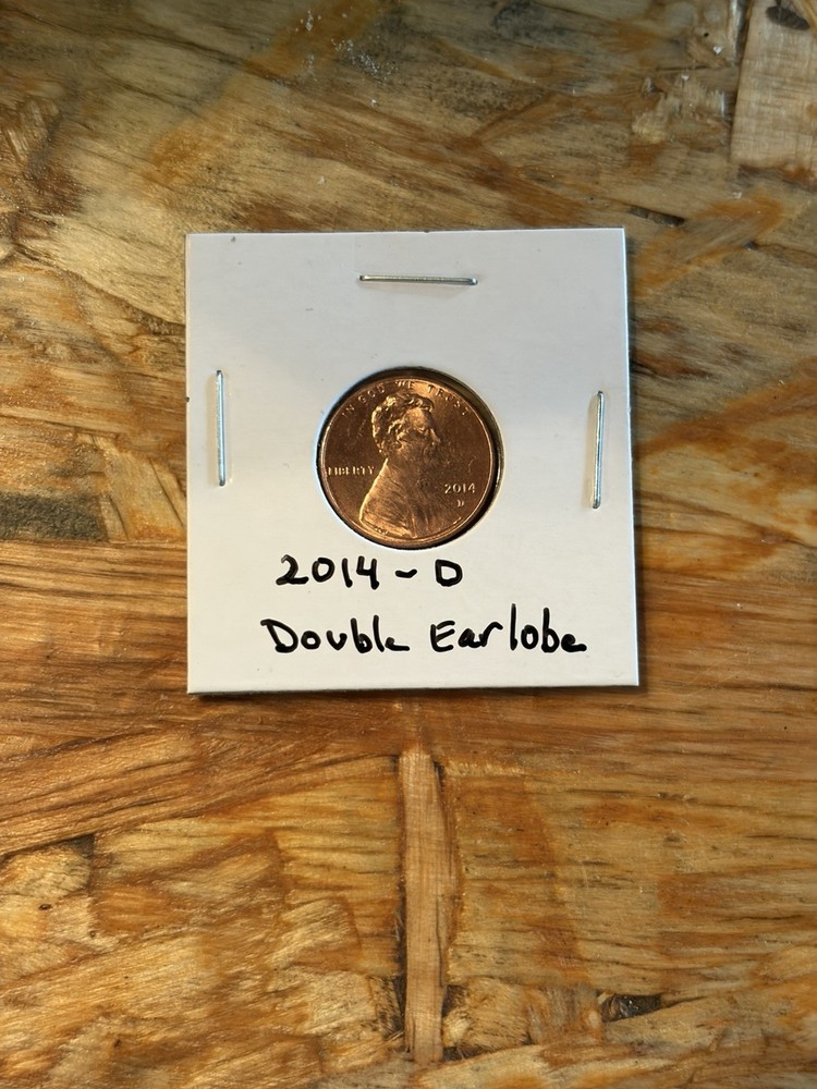 2014 Double Ear Error Lincoln Shield Cent