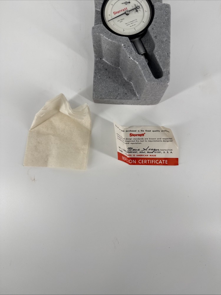 STARRETT No. 25-611 Dial Indicator