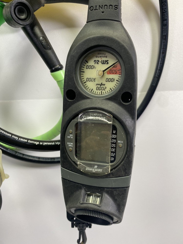 SeaQuest Mirage Scuba Dive Octopus Regulator Suunto Compute & Compass