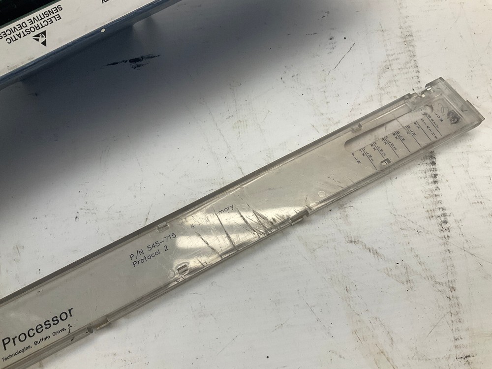 Siemens Processor Control Module P/N 545-715 B