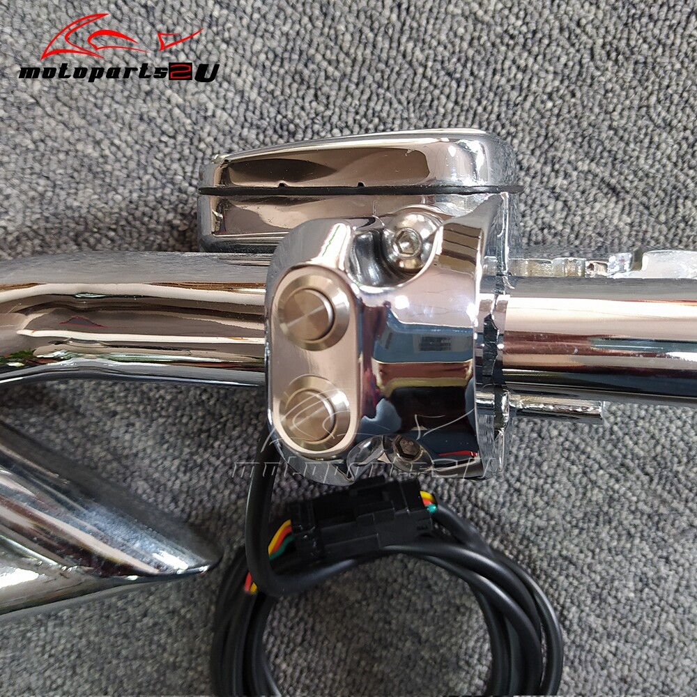 CNC Motorcycle 1'' Handlebar Switch Mount For Harley Air Ride Switch Controller