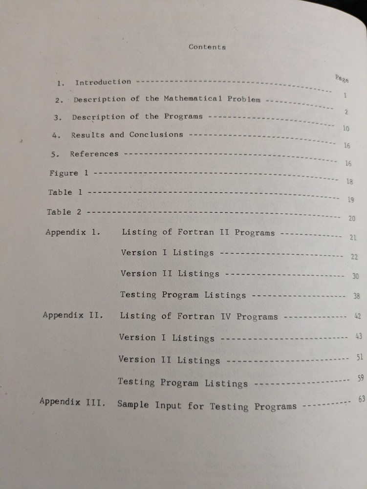 NBS Technical Notes 1966-Fortran Programs US Dept of Commerce -409