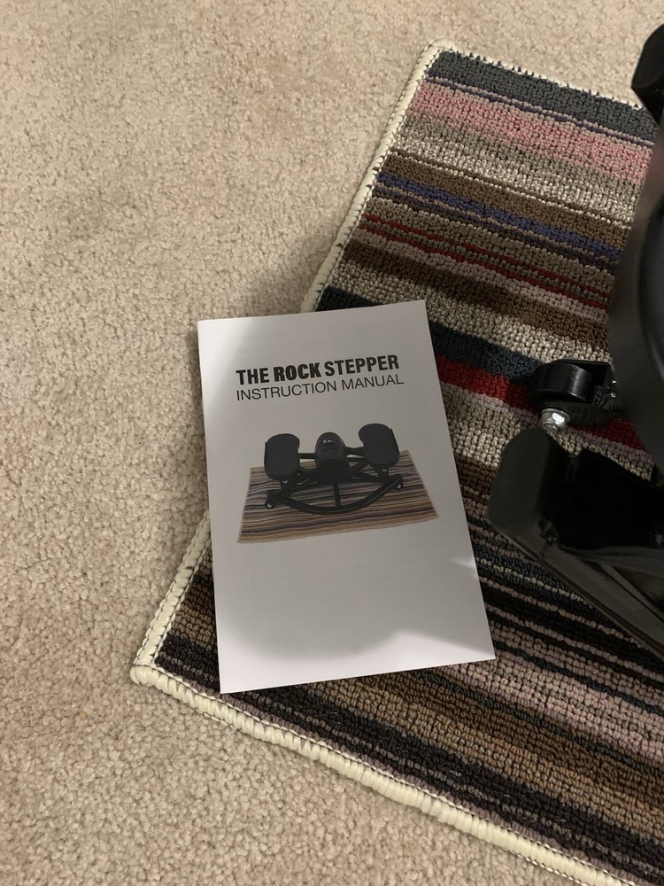 The Rock Stepper With Digital Control Exercise Machine