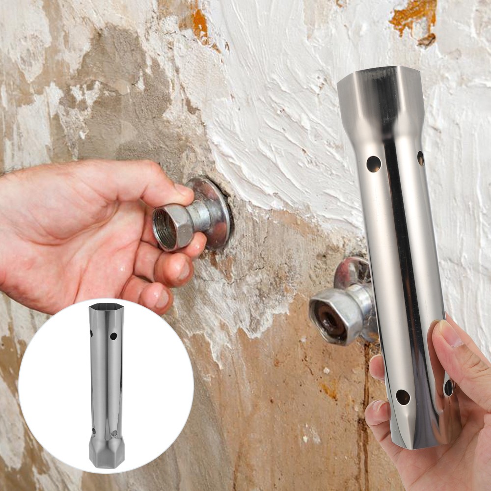 Adjustable Double-ended Wrench Kitchen Tap Spanner Plumbing Repair Tools