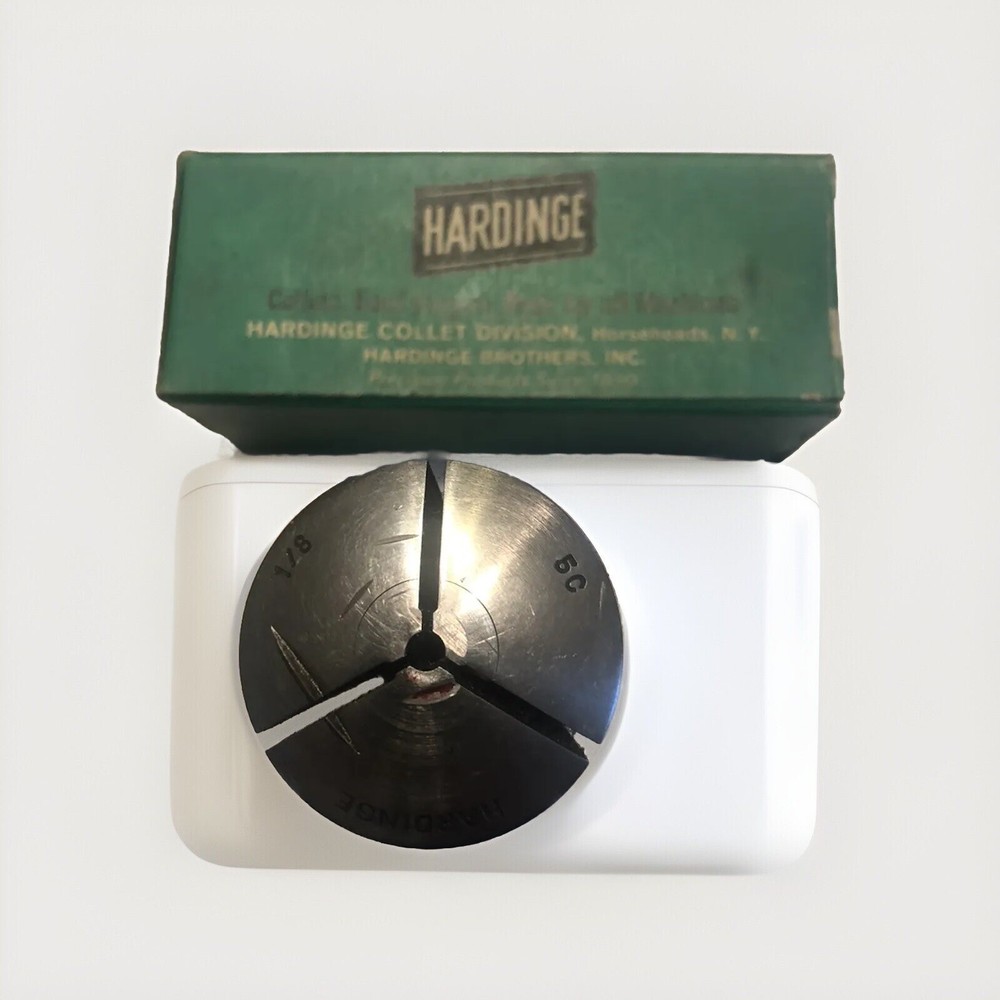 HARDINGE 5C 1/8" ROUND COLLET