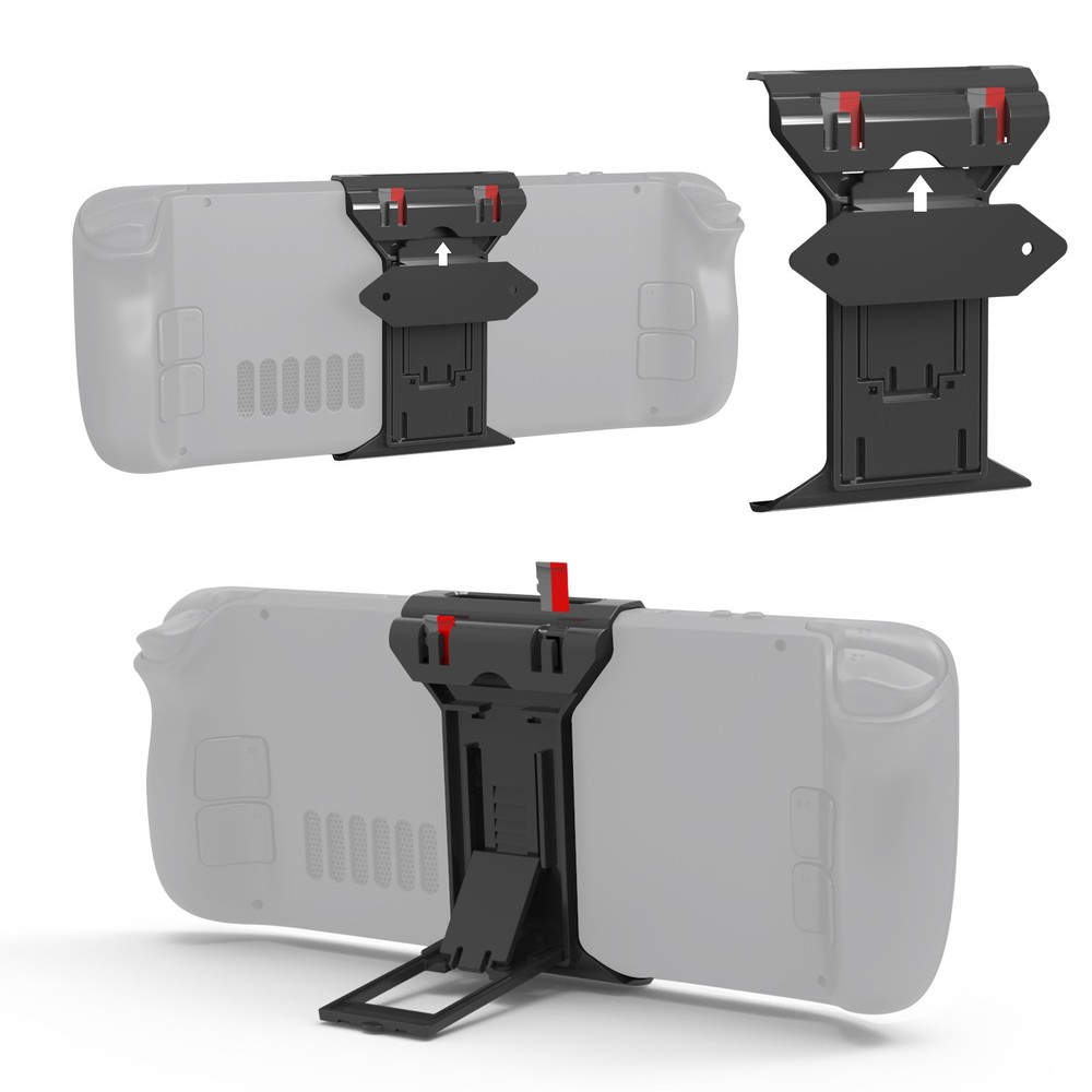 Foldable Console Desktop Back Holder Wall-Mounted Storage Bracket For Steam Deck