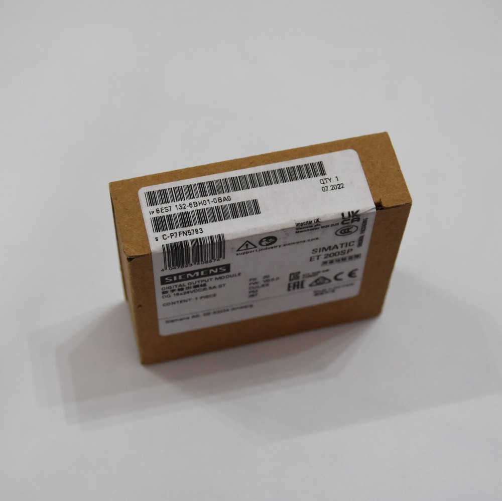 New Siemens 6ES7132-6BH01-0BA0 6ES71326BH010BA0 ET 200SP Digital output module