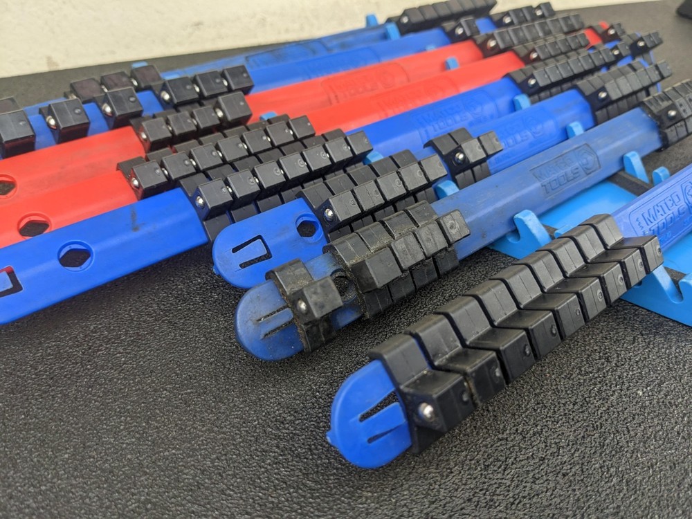 Matco Tools Plastic Socket Rail Organizers Lot
