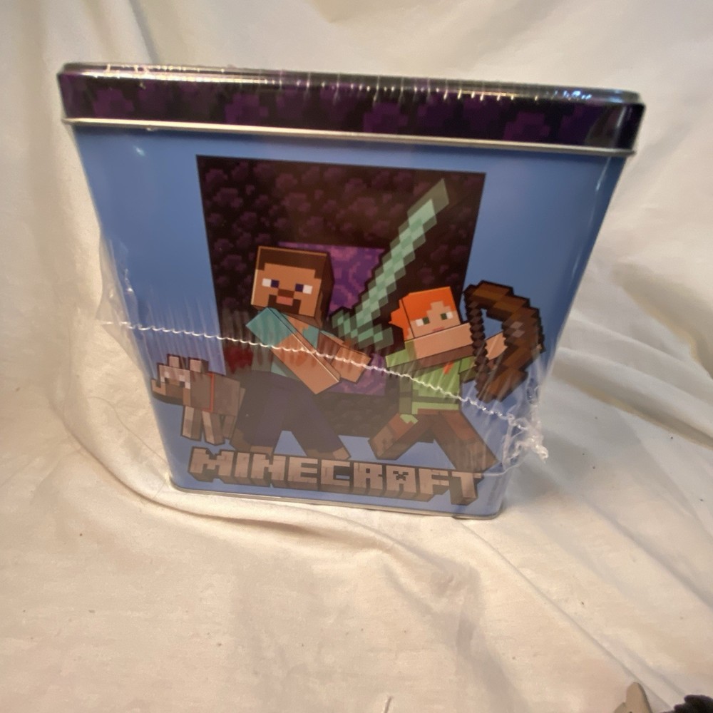 Minecraft Tin Mailbox With 24 Stickers